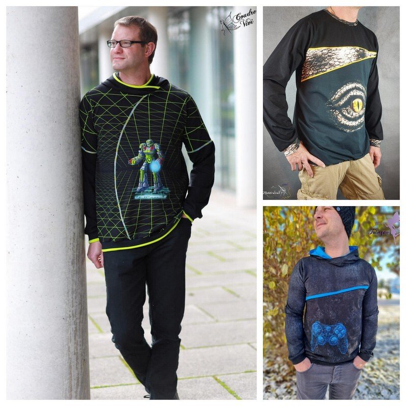 Hoodie Mister Moon Gr. XS - XXXL inkl. A0