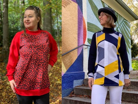 Damen Raglan Pulli Glenna von 32 - 54