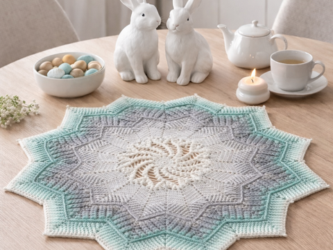 Crochet pattern  star Mira