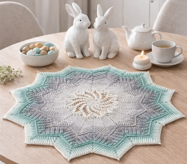 Crochet pattern  star Mira