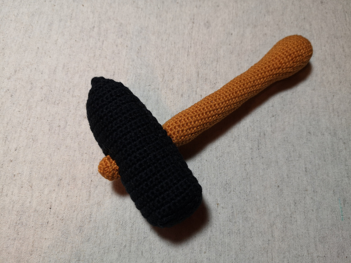 Hammer und Nägel, Häkelanleitung