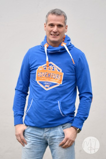 Hoodie Herren – E-Book Schnittmuster Gr. XS-4XL – sein Manuc #134