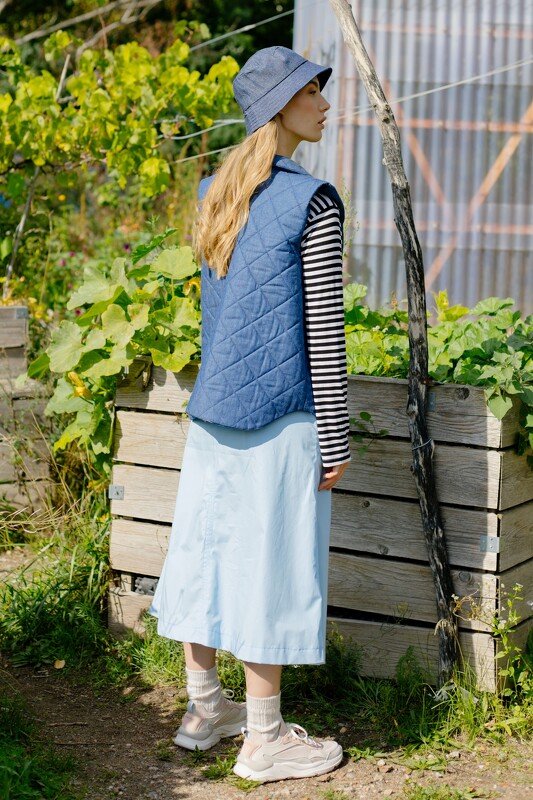 Sewing pattern skirt in midi length, XS-XXXL, Easy with video tutorial - Image 9