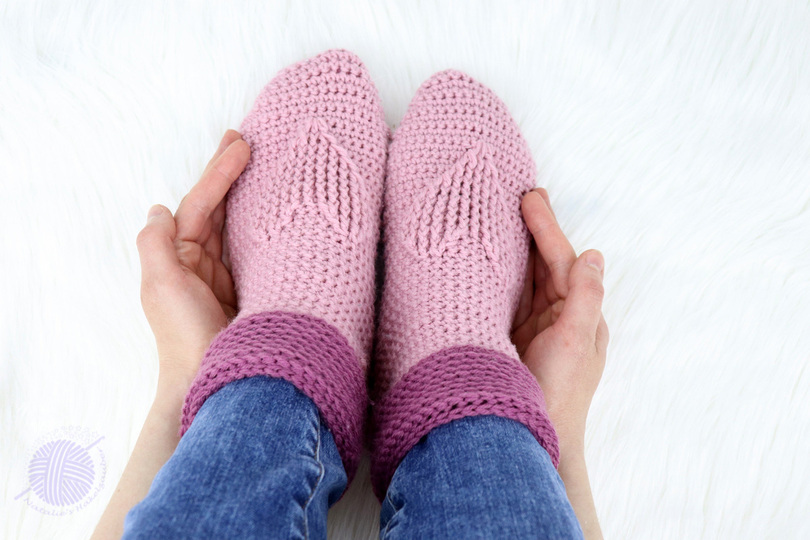 3 PDFs-Sparset: Mütze + Socken + Handschuhe mit dem Herz