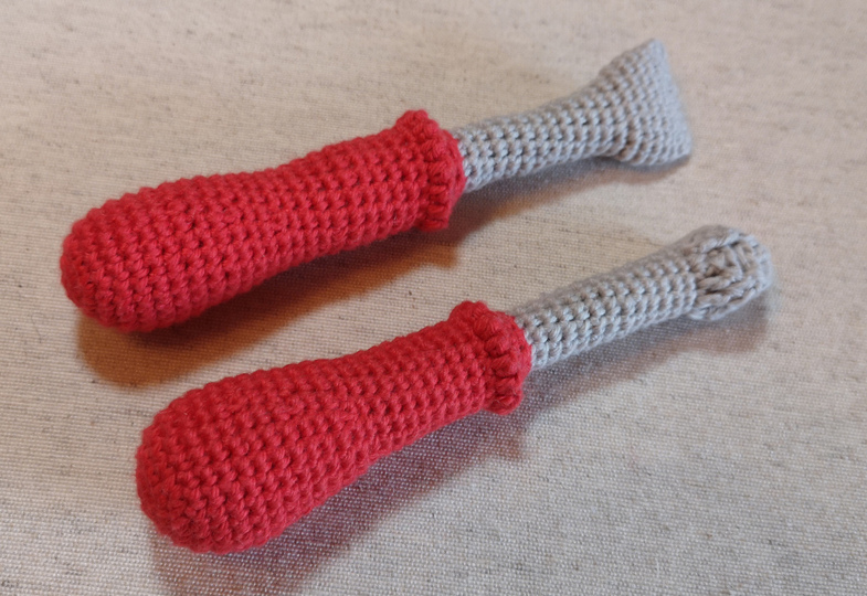 Schraubendreher Häkelanleitung