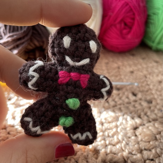 Häkelanleitung „Bread Ginger“ - Lebkuchenfigur mit Zuckerstange