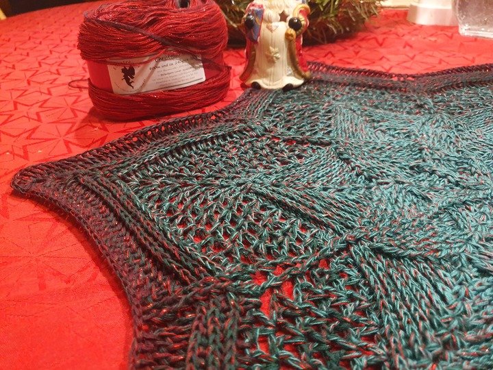 Erweiterung zum Sternendeckchen "Christmas Love" - mittelgroß und XL Vergrö