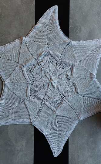 Erweiterung zum Sternendeckchen "Christmas Love" - mittelgroß und XL Vergrö