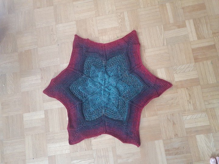 Erweiterung zum Sternendeckchen "Christmas Love" - mittelgroß und XL Vergrö