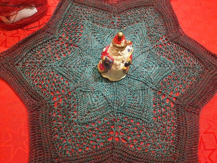 Erweiterung zum Sternendeckchen "Christmas Love" - mittelgroß und XL Vergrö