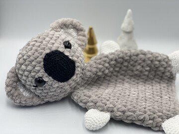 CrochetPattern - Crinkle Toy - Koala "Kiki"