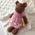 Honey, the Bear Girl - Toy Knitting Pattern