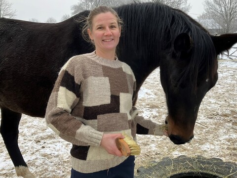 Winterpullover stricken für Mann und Frau - Strickanleitung