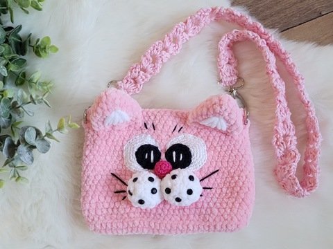 Anleitung "kleine Tasche Katze"