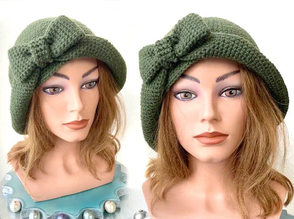 Hut aus einem Stück: "Schleife"