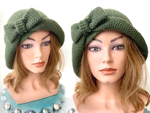 Hut aus einem Stück: "Schleife"