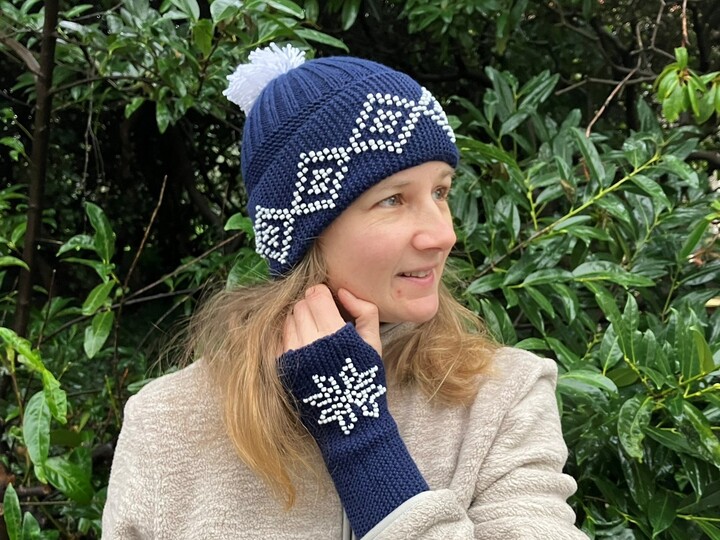 Perlenmütze _Strickanleitung