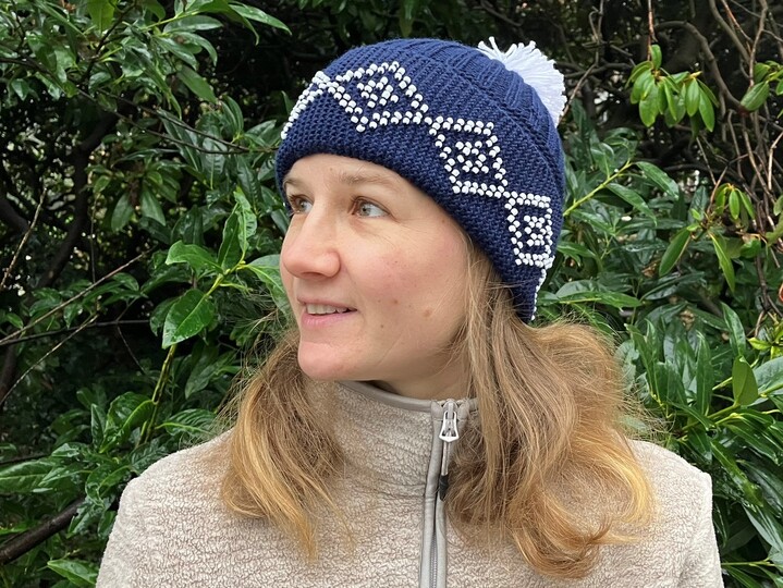 Perlenmütze _Strickanleitung
