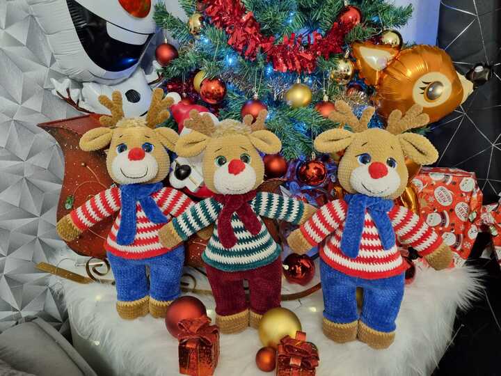 Amigurumi_Wunderland Rudolph Rentier