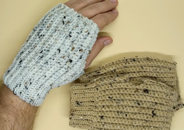 Pynzeka 9 Paar Fingerlose Handschuhe - Baumwolle Mit UV-Schutz