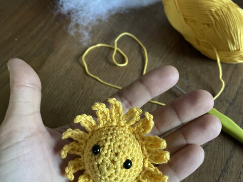 Sonne häkeln