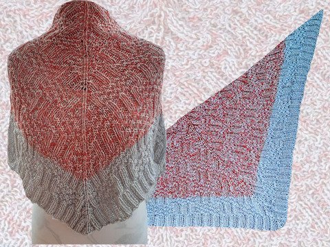 Strickanleitung Dreieckstuch Cozy