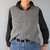 Nordwind slipover vest knitting pattern 7 sizes