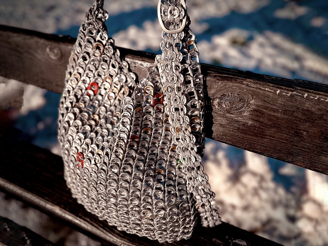 Crochet pattern pop tabs soda bag PDF and video tutorial