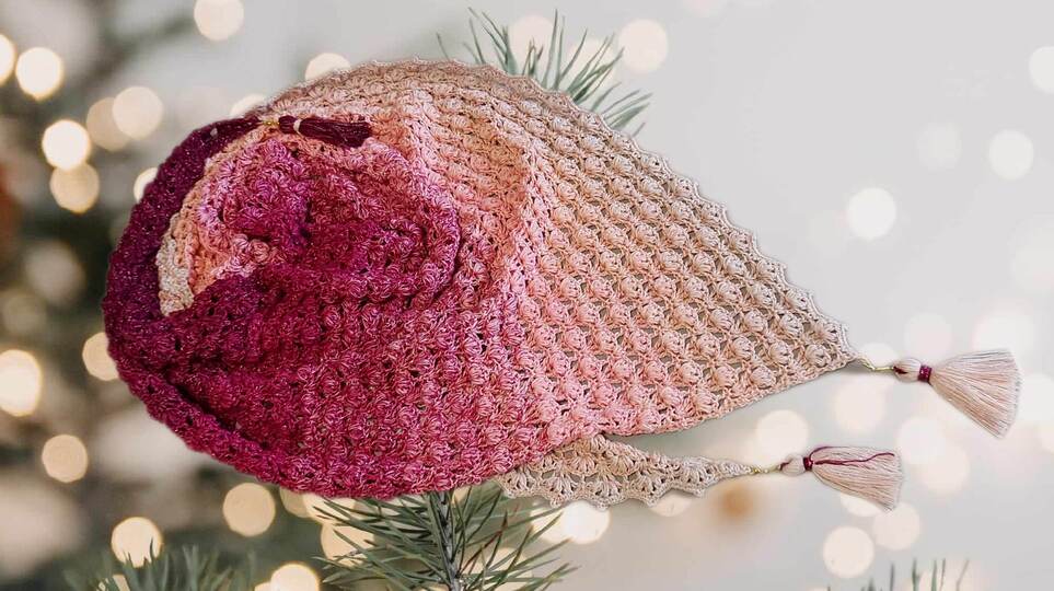 "Zawadi" - Dreieckstuch asymmetrisch - Häkelanleitung