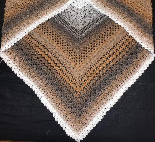 Mystery Wonder Dreieckstuch häkeln