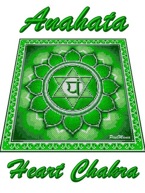 ANAHATA - HEART CHAKRA - pattern for sc crochet blanket - Image 3