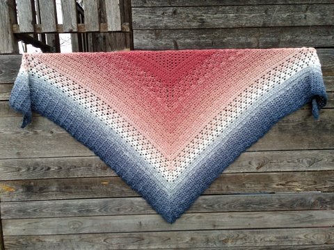 Häkelanleitung Tuch Kim