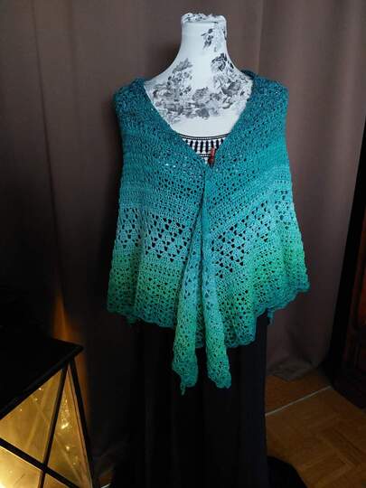 Häkelanleitung Tuch Kim