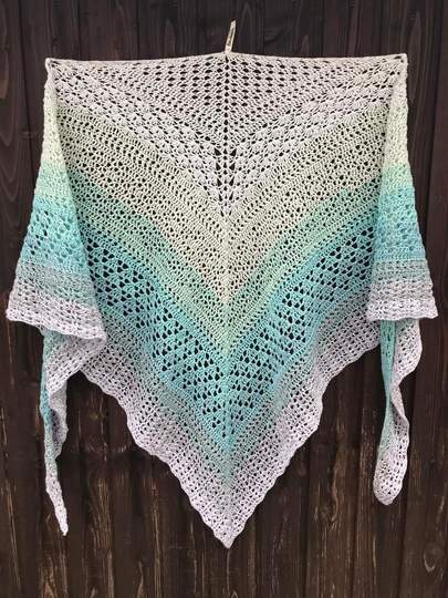 Häkelanleitung Tuch Kim