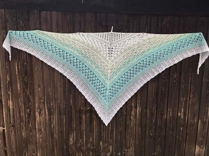 Häkelanleitung Tuch Kim