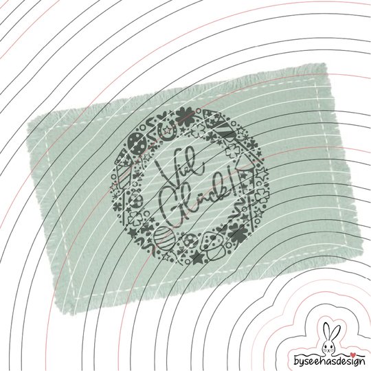 Viel Glück Plotterdatei SVG DXF