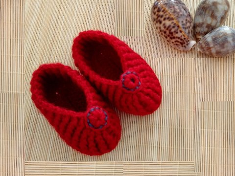 Häkelanleitung Baby Schuhe | Baby Booties 0–3 Monate mit Video