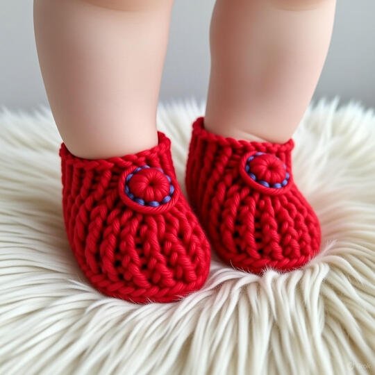 Crochet Baby Shoes Pattern | Booties 0–3 Months + Video Tutorial
