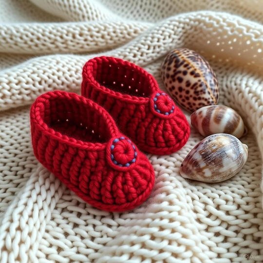 Crochet Baby Shoes Pattern | Booties 0–3 Months + Video Tutorial