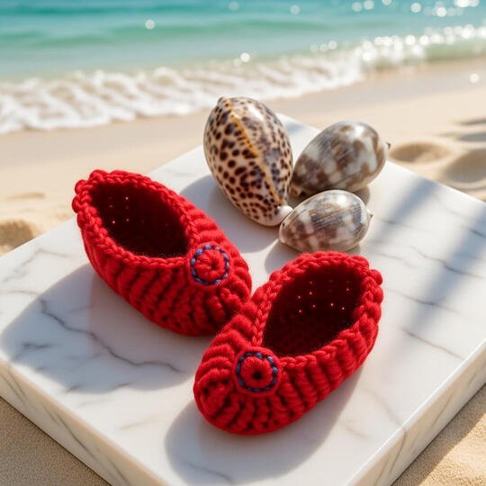 Häkelanleitung Baby Schuhe | Baby Booties 0–3 Monate mit Video