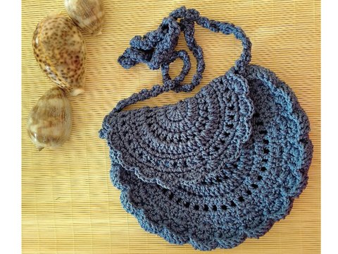 Häkelanleitung Half Moon Bag | Boho Tasche PDF + Video Tutorial