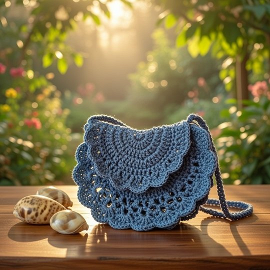 Crochet Half Moon Bag Pattern | Boho Purse PDF + Video Tutorial