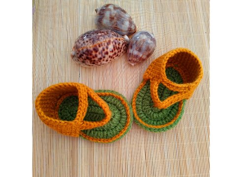 Häkelanleitung Baby Sandalen | Boho Babyschuhe PDF + Video Tutorial