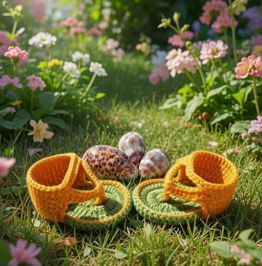 Crochet Baby Sandal Pattern | Boho Booties PDF + Video Tutorial