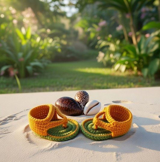 Crochet Baby Sandal Pattern | Boho Booties PDF + Video Tutorial