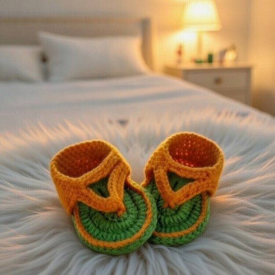 Crochet Baby Sandal Pattern | Boho Booties PDF + Video Tutorial