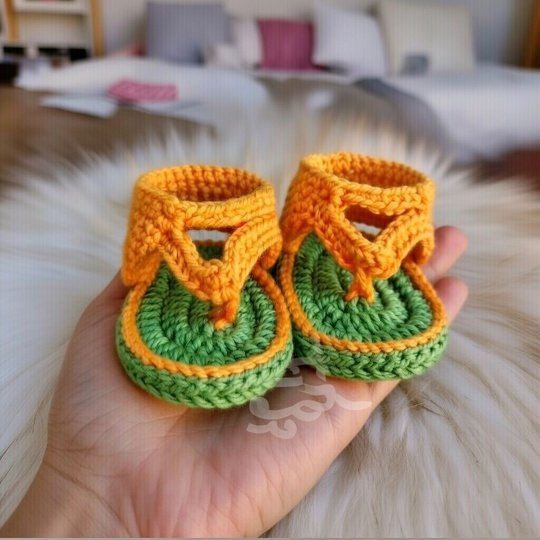 Crochet Baby Sandal Pattern | Boho Booties PDF + Video Tutorial
