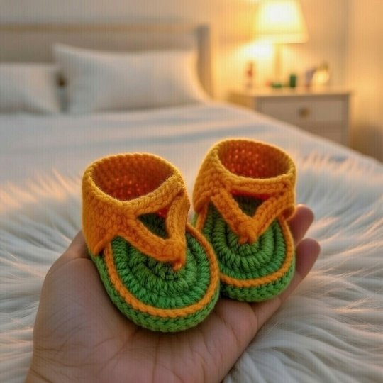 Crochet Baby Sandal Pattern | Boho Booties PDF + Video Tutorial