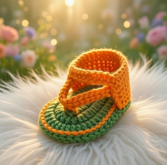 Crochet Baby Sandal Pattern | Boho Booties PDF + Video Tutorial