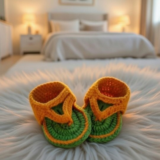 Crochet Baby Sandal Pattern | Boho Booties PDF + Video Tutorial